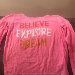 Kids pink shirt